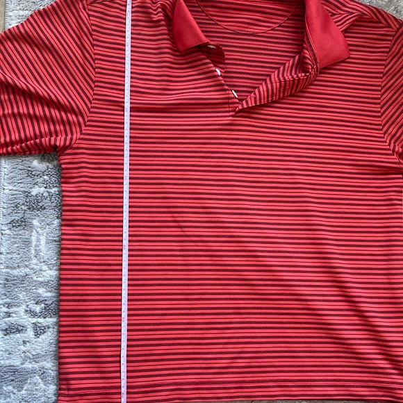 SOLD-Nike Orange Workout Polo top - Picture 13 of 16
